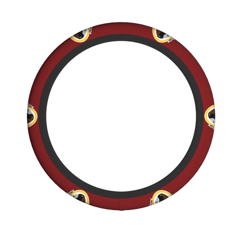 Washington Commanders Printed breathable elastic steering wheel cover