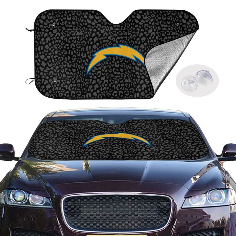 San Diego Chargers Printed Car windshield sunshades is suitable front Car windshield sunshades