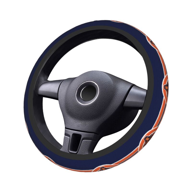 Chicago Bears 2 Printed elastic steering wheel cover anti slip breathable
