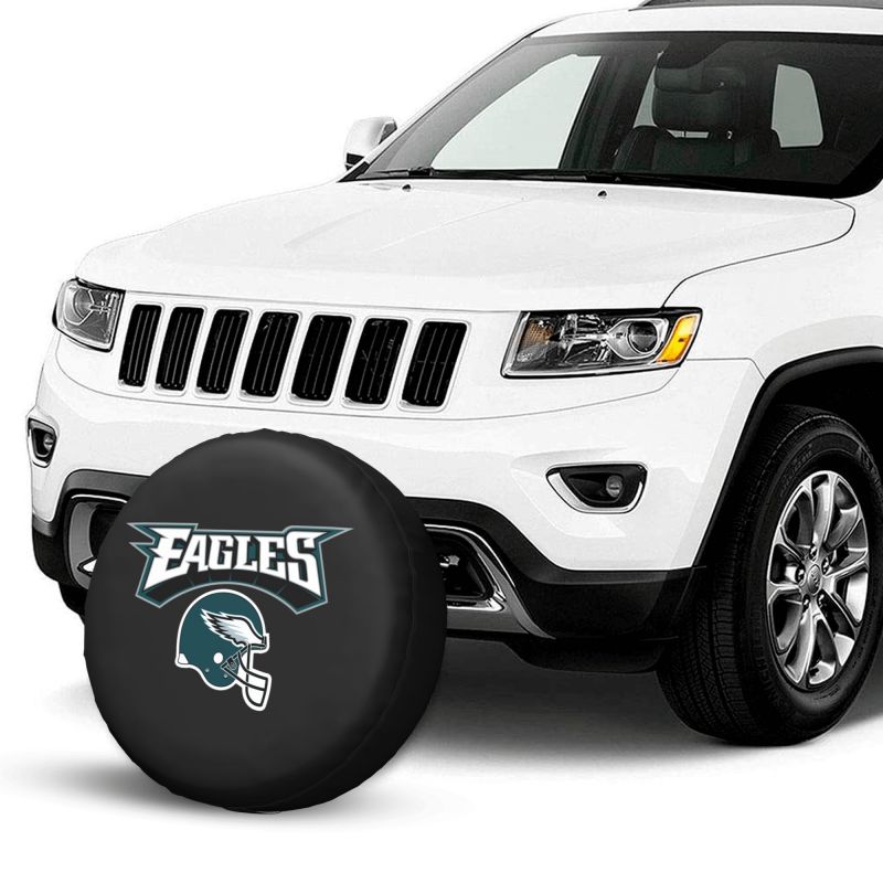 Philadelphia Eagles Car tire protection cover spare tire waterproof and dustproof cover