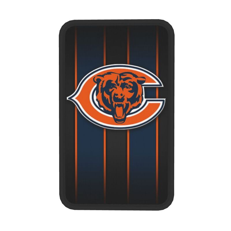 Car armrest box pad Chicago Bears 2 Printed central armrest box cushion protective pad