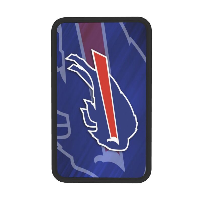 Car armrest box pad Buffalo Bills 4 Printed central armrest box cushion protective pad