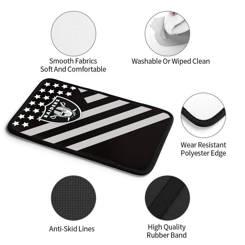 Las Vegas Raiders1 Protective pad for armrest box of printing vehicle