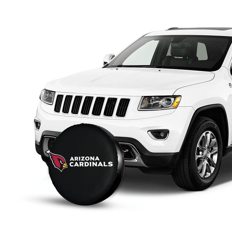 Arizona Cardinals Print tire protection covers car sunscreen tire protection covers