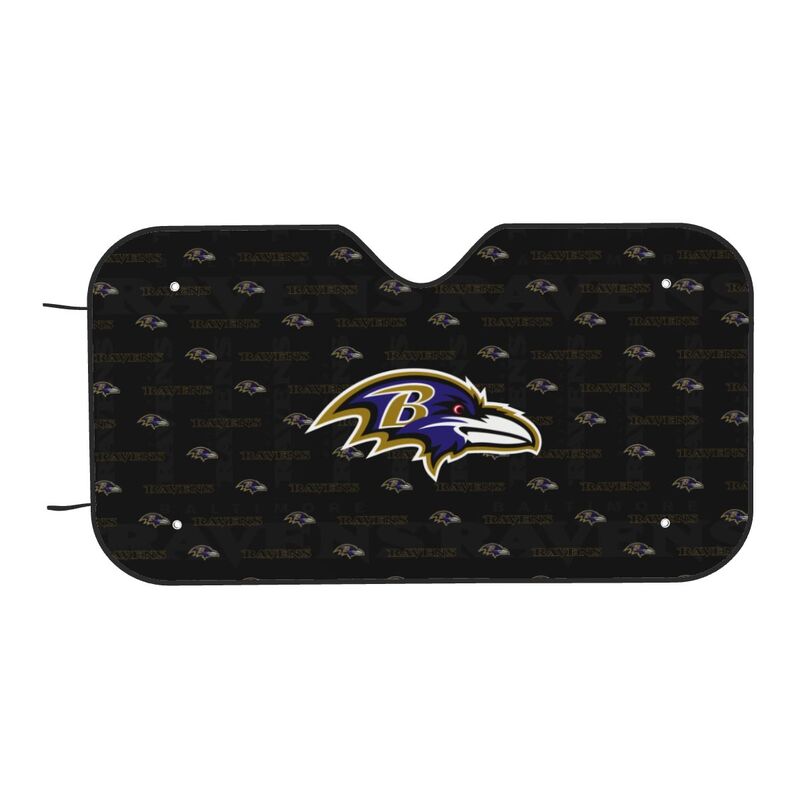 Baltimore Ravens Printed is suitable for front Car windshield sunshades Car windshield sunshades