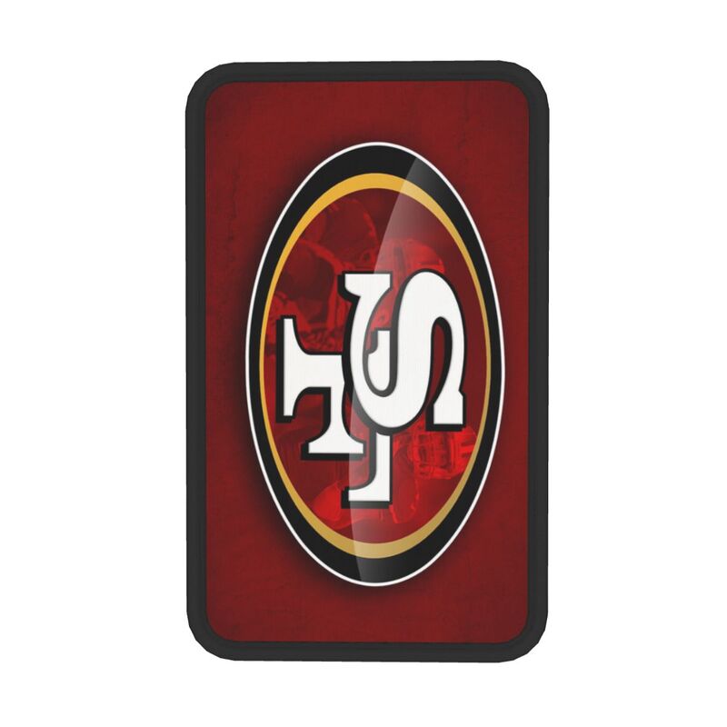 Car armrest box pad San Francisco 49ers 1 Printed central armrest box cushion protective pad