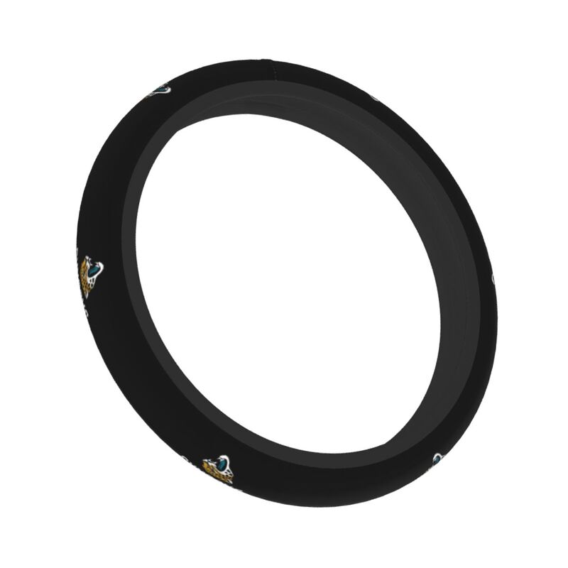 Jacksonville Jaguars 1 Printed breathable elastic steering wheel cover