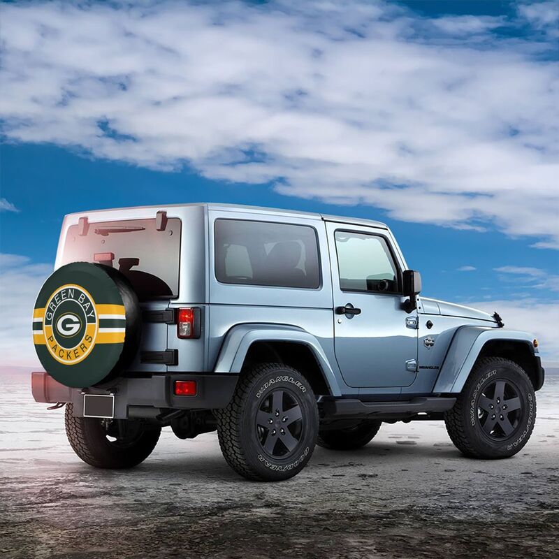 Green Bay Packers Print tire protection cover car sun protection tire protection cover