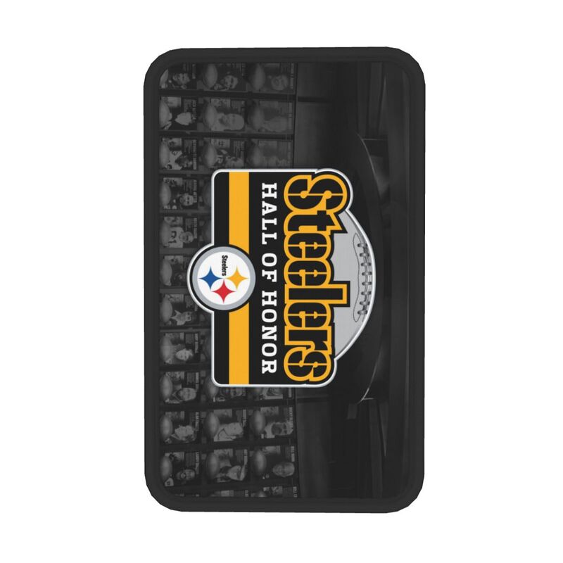Car armrest box pad Pittsburgh Steelers 2 Printed central armrest box pad protective pad
