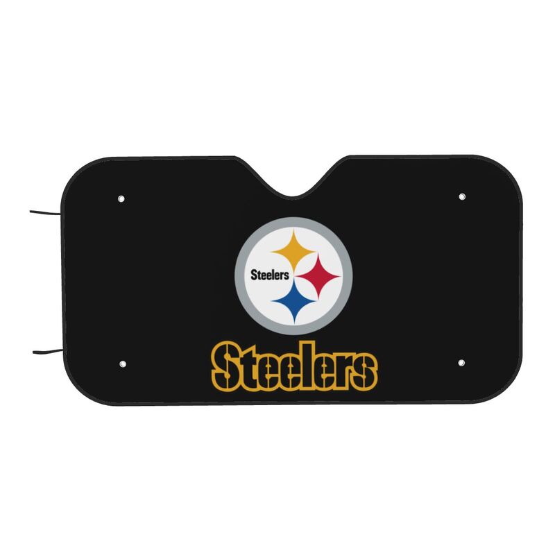 Pittsburgh Steelers 2 Printed suitable for front Car windshield sunshades Car windshield sunshades