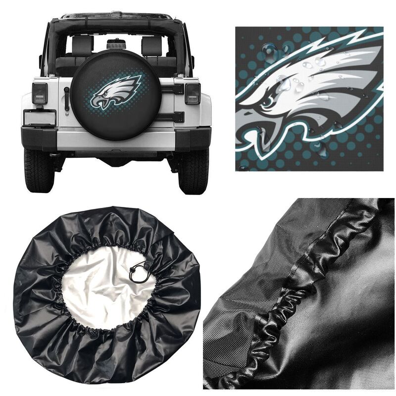 Philadelphia Eagles Printing tire protection cover car sun protection tire protection cover