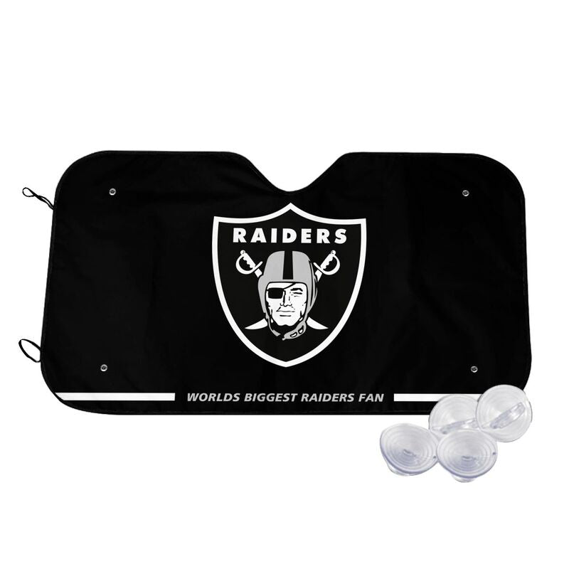 Las Vegas Raiders 2 Printing Car windshield sunshades is suitable front windshield sunshades