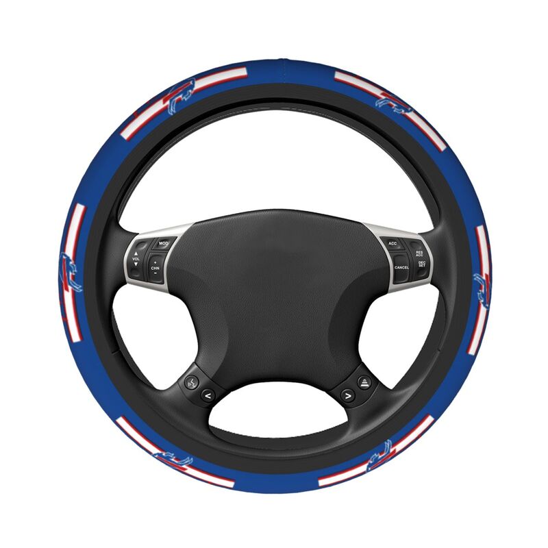 Buffalo Bills 4 Printed breathable anti slip cover elastic steering wheel cover