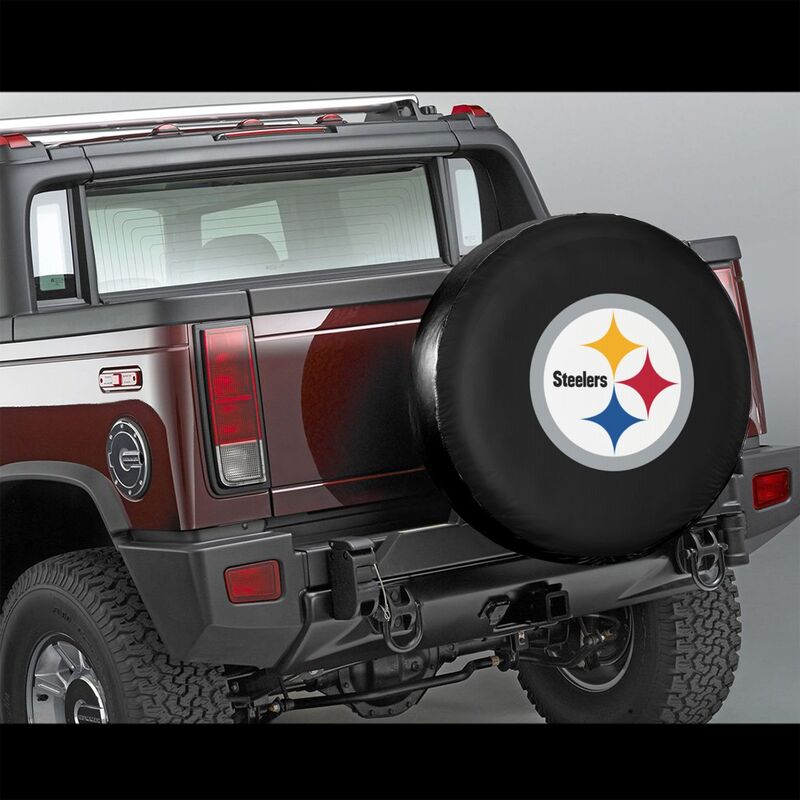 Pittsburgh Steelers 6 car dustproof sunscreen tyre protective cover Tyre protective cover
