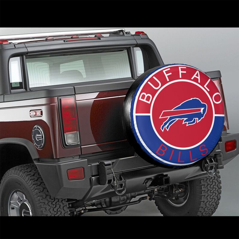 Buffalo Bills Printed tire protection cover car spare tire dust protection covers