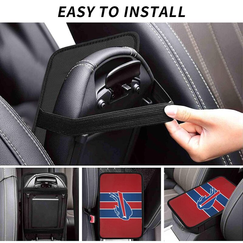 Buffalo Bills1 Protective pad for armrest box of printing vehicle