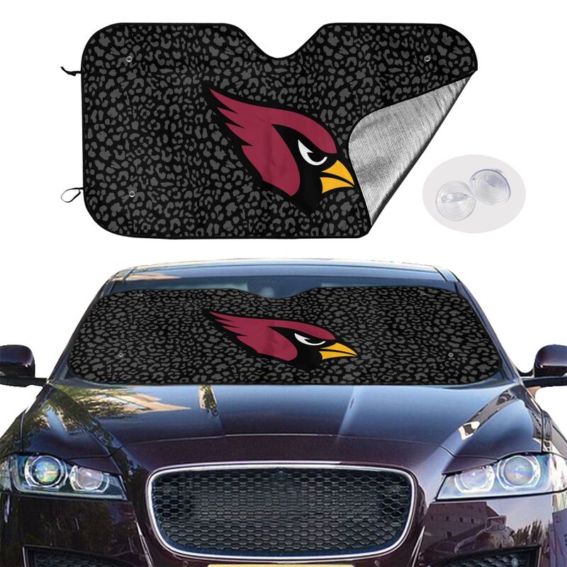 Arizona Cardinals Printed Car windshield sunshades is suitable front Car windshield sunshades