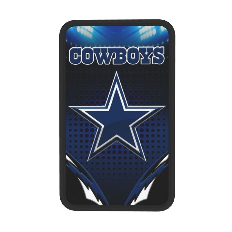 Car armrest box pad Dallas Cowboys5 Printed central armrest box pad anti slip pad