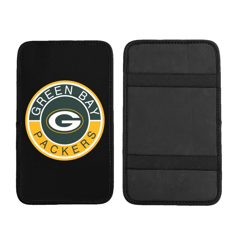 Green Bay Packers print car armrest protective cover Car center console armrest pad