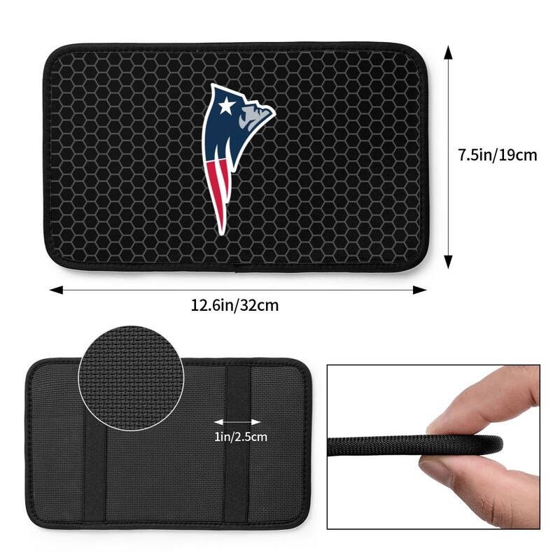 New England Patriots Printed protective pad for car armrest box