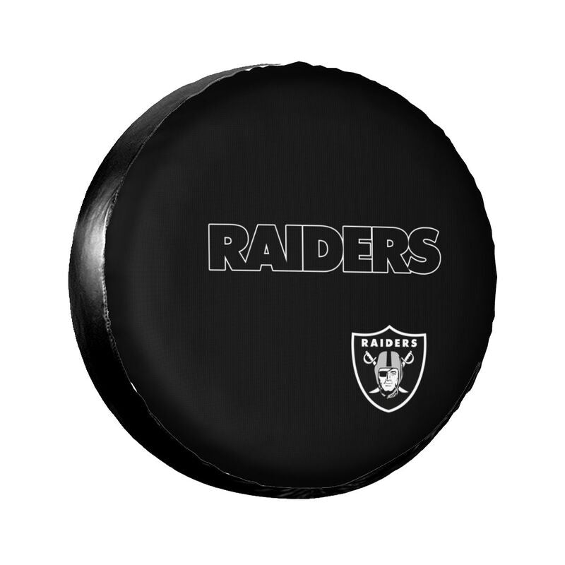 Las Vegas Raiders Printed car spare tire dust protection cover tire protection cover