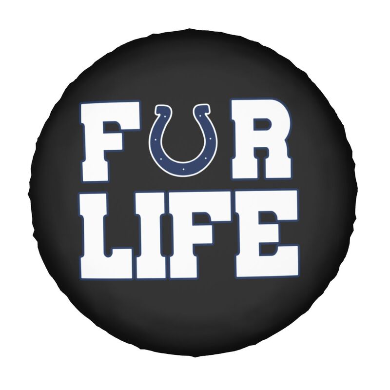 Indianapolis Colts Printing tire protection cover car spare tire dust protection cover