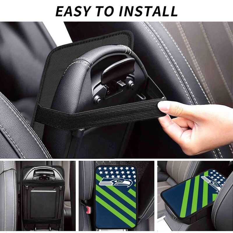 Seattle Seahawks Protective pad for armrest box of printing vehicle
