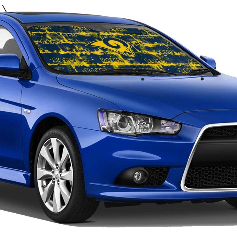Los Angeles Rams Printed front windshield sunshade car windshield sunshade (multi size)