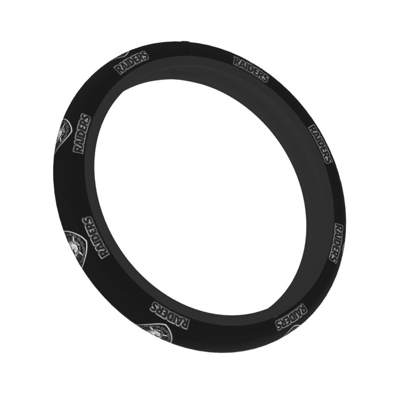 Las Vegas Raiders 4 Printed breathable anti slip cover elastic steering wheel cover