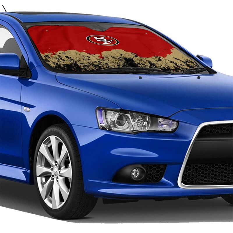 San Francisco 49ers Print car front windshield sunshade car windshield sunshade (multi size)