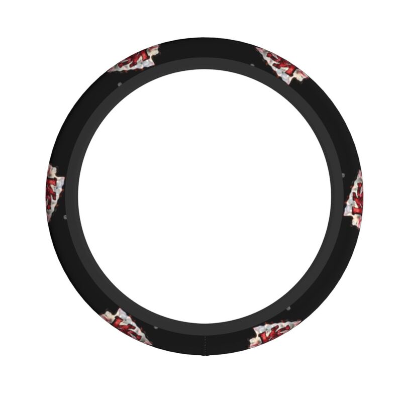 Kansas City Chiefs 1 Printed car anti-skid cover elastic steering wheel cover