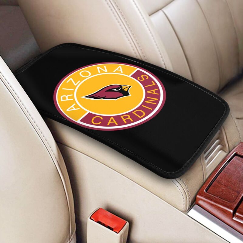 Arizona Cardinals print car armrest protective cover Car center console armrest pad