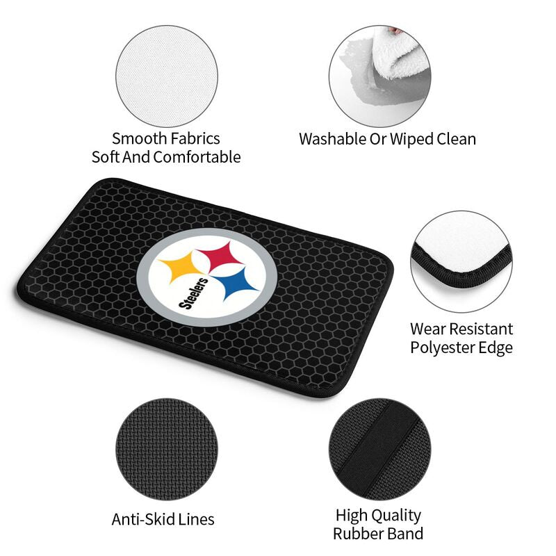 Pittsburgh Steelers Printed protective pad for car armrest box
