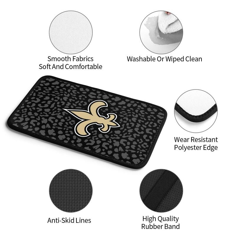 New Orleans Saints printed Car handrail box cushion Personalized car armrest cover