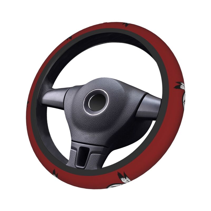 Washington Commanders 2 Printed elastic steering wheel cover anti slip breathable