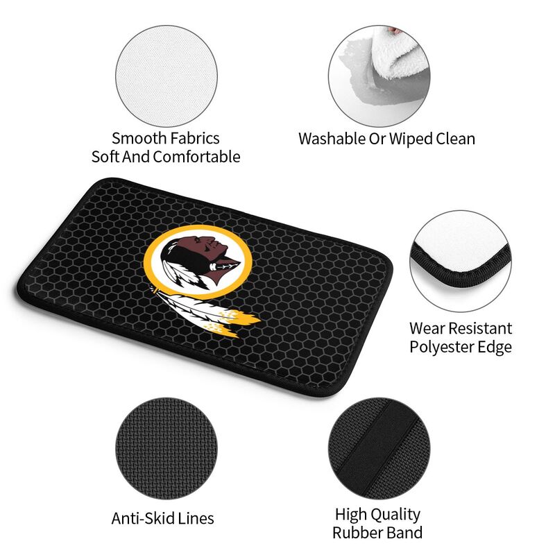 Washington Redskins Printed protective pad for car armrest box