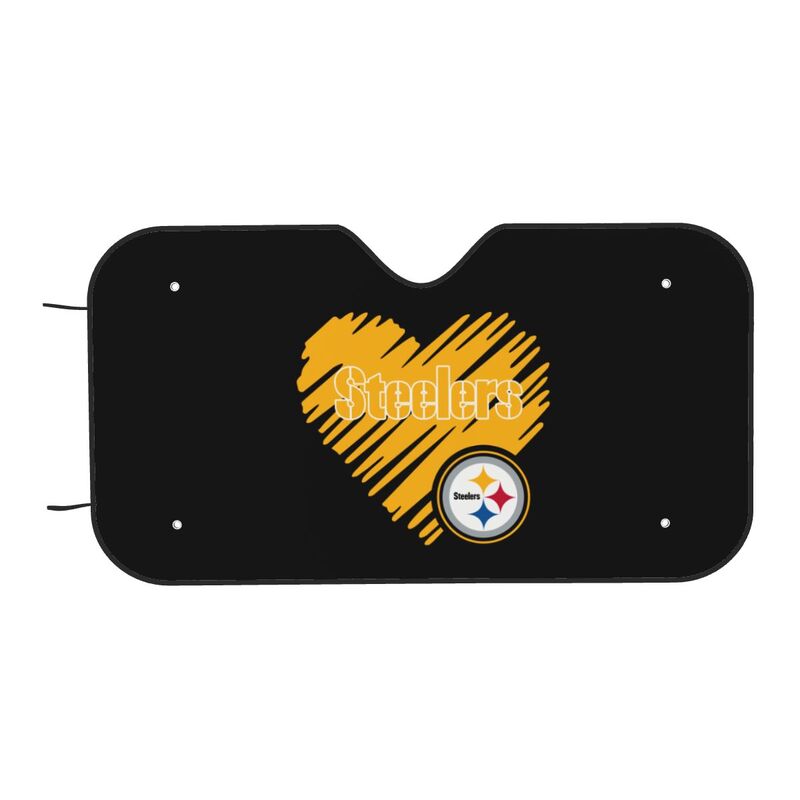 Pittsburgh Steelers Printing is suitable car front windshield sunshades Car windshield sunshades