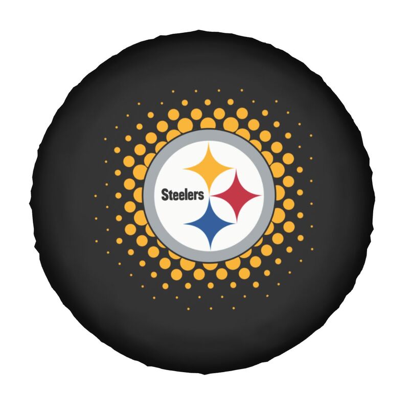 Pittsburgh Steelers Printing tire protection cover car sun protection tire protection cover