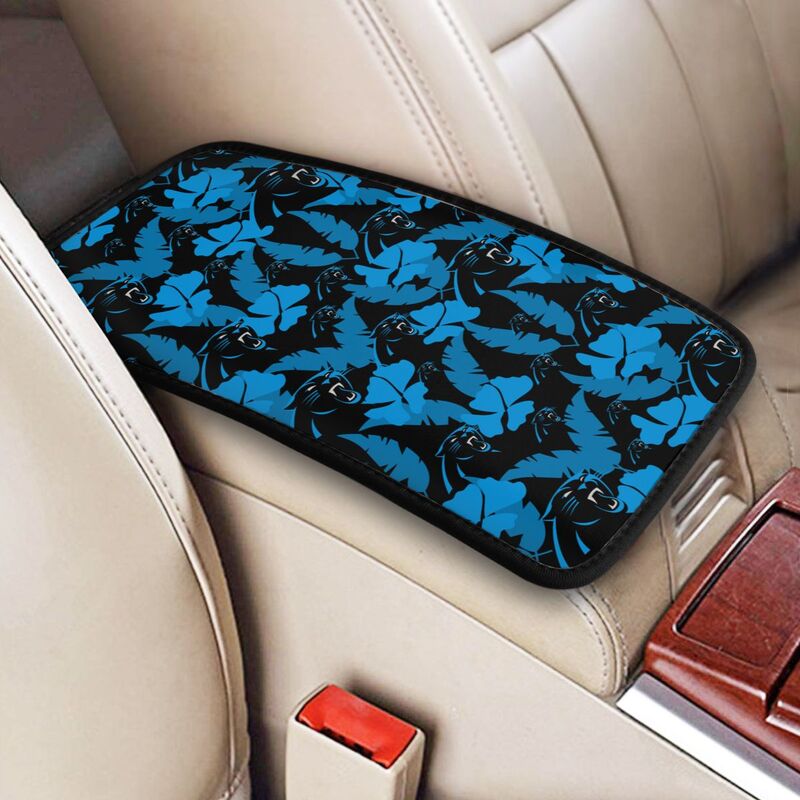 Carolina Panthers printing Center console armrest pad car armrest protective cover car