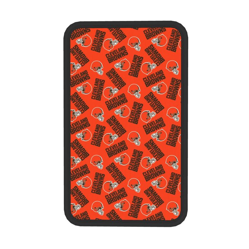 Cleveland Browns Printed armrest protective cover car armrest box cushion