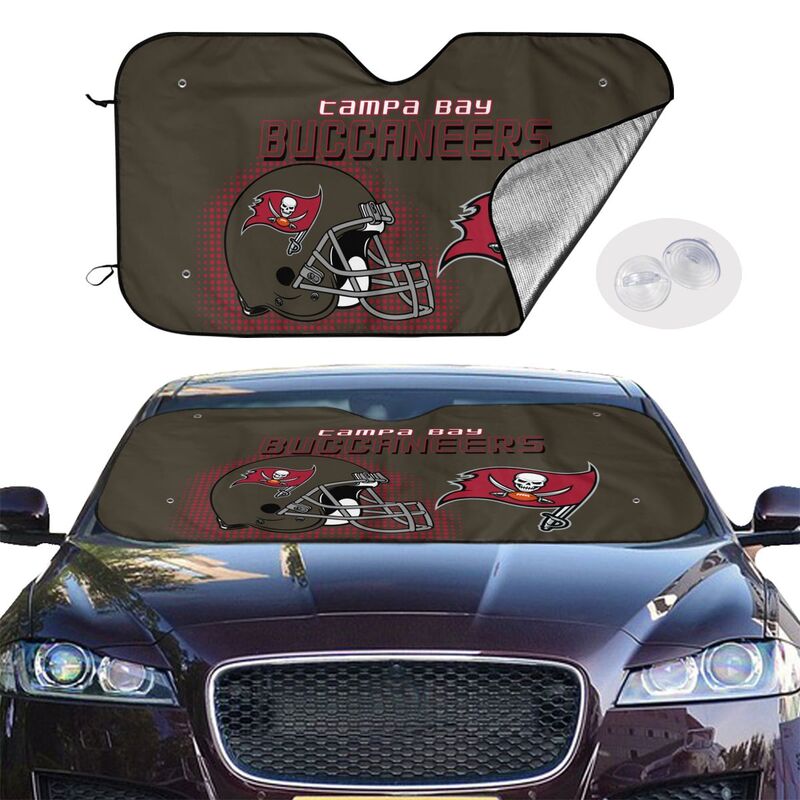Tampa Bay Buccaneers Printing Car windshield sunshades is suitable car front windshield sunshades
