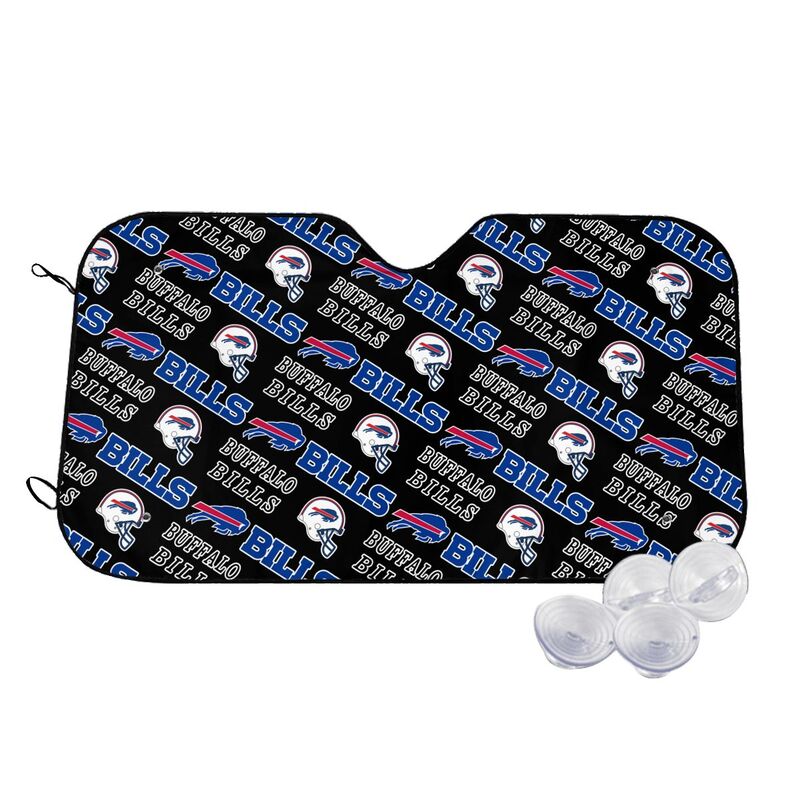 Buffalo Bills 4 Printed suitable for front Car windshield sunshades Car windshield sunshades