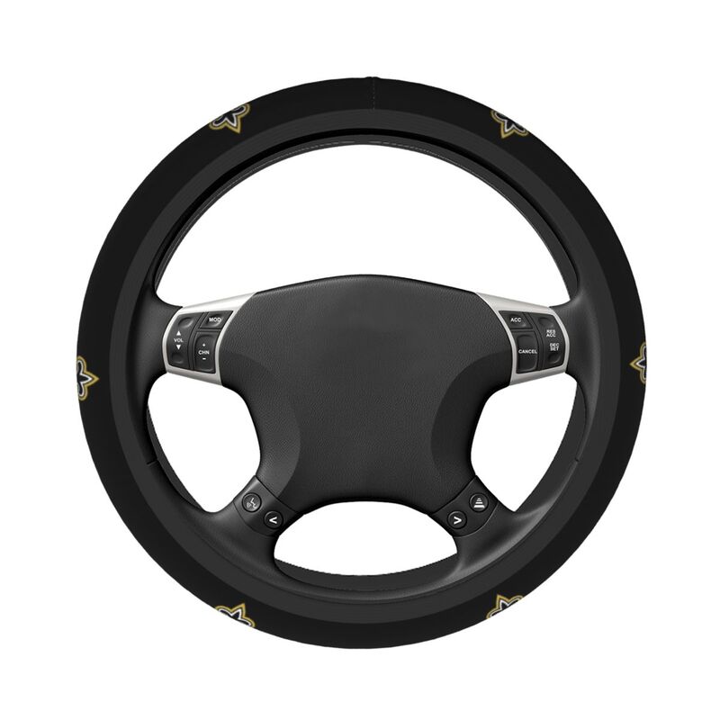 New Orleans Saints 1 Printed breathable elastic steering wheel cover