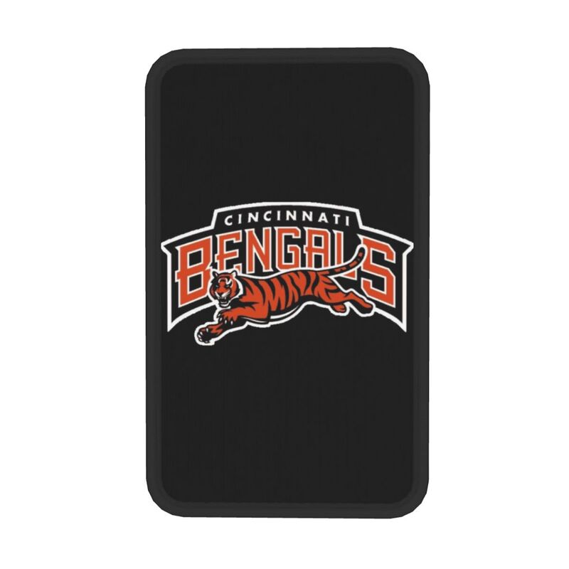 Car armrest box pad Cincinnati Bengals Printed central armrest box pad protective pad