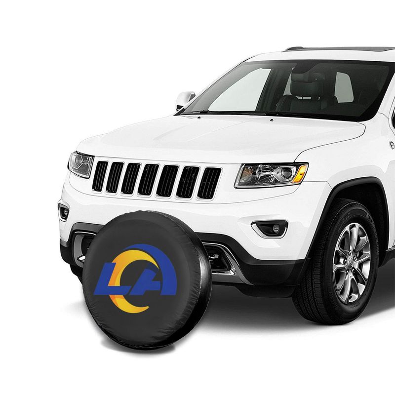 Los Angeles2 Rams Car tire protection cover spare tire waterproof and dustproof cover