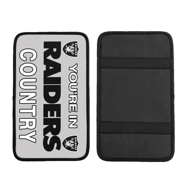 Las Vegas Raiders Printed car armrest box pad elbow support pad