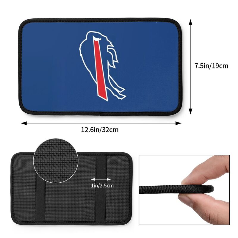 Buffalo Bills2 Protective pad for armrest box of printing vehicle