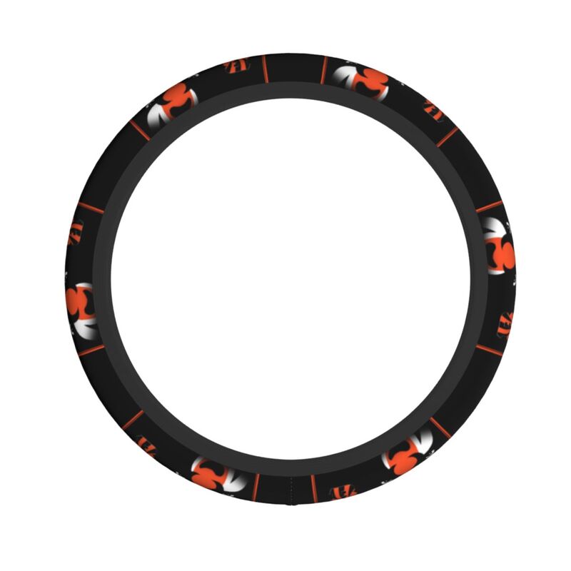 Cincinnati Bengals Printed elastic steering wheel cover car steering wheel protective cover