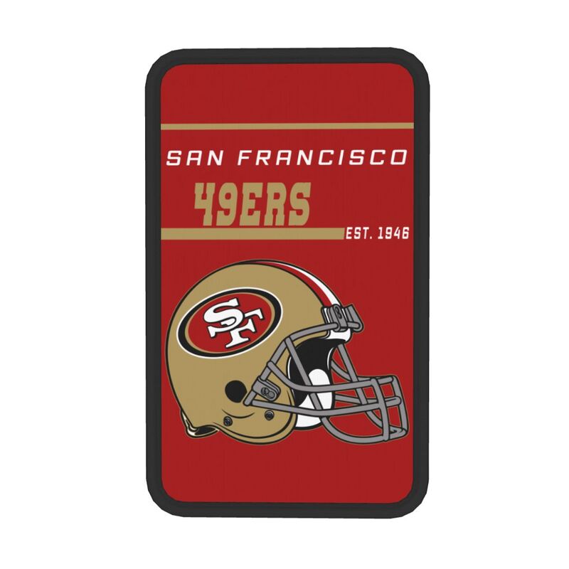 San Francisco 49ers Print car armrest box cushion armrest protective cover