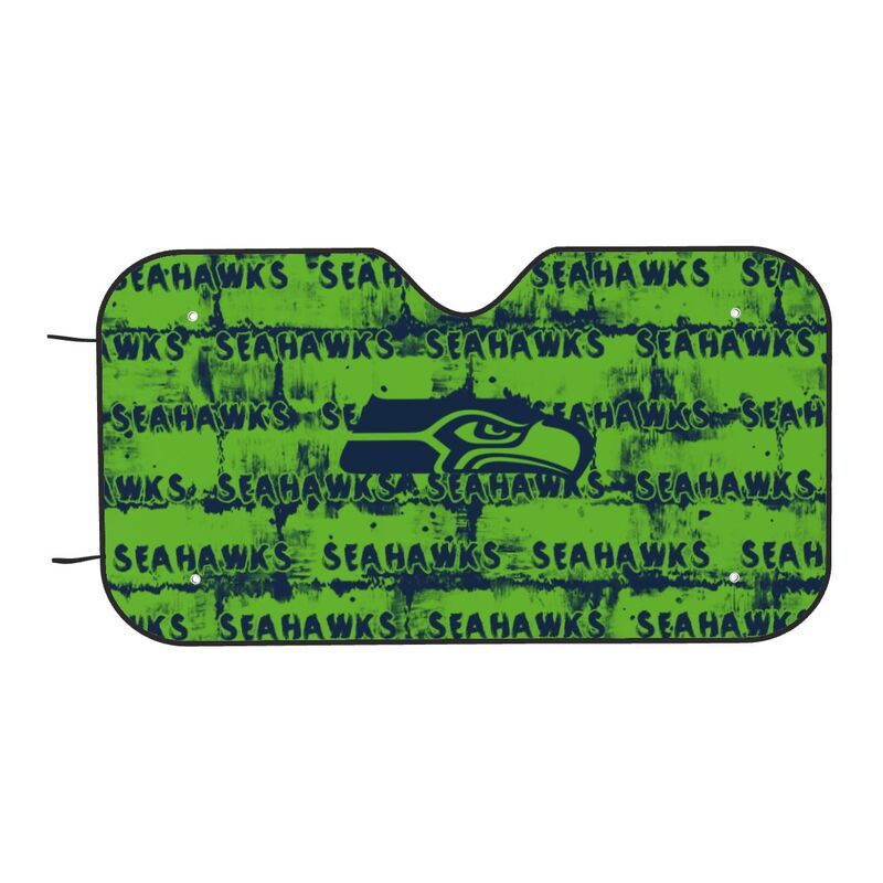 Seattle Seahawks Printed front windshield sunshade car windshield sunshade (multi size)